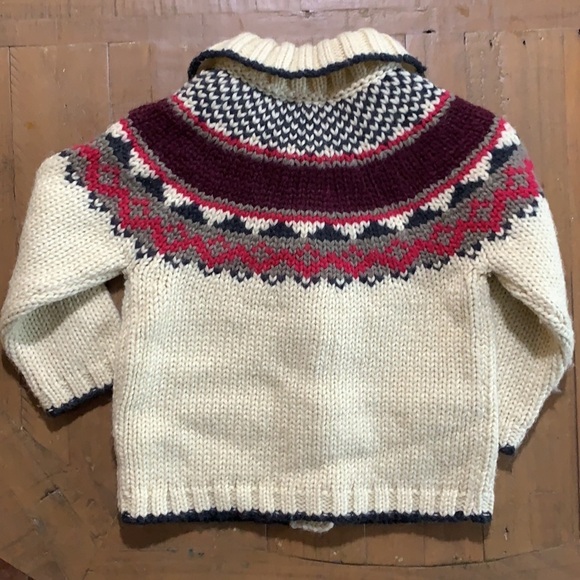 Catimini ivory button front cardigan sweater - Picture 6 of 9